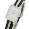 ダニエルウェリントン DANIEL WELLINGTON  Quadro 20x26mm Black & Grey NATO  Silver White DW00100676 腕時計 レディース ホワイト クオーツ
